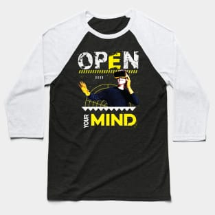 Open Your Mind Baseball T-Shirt